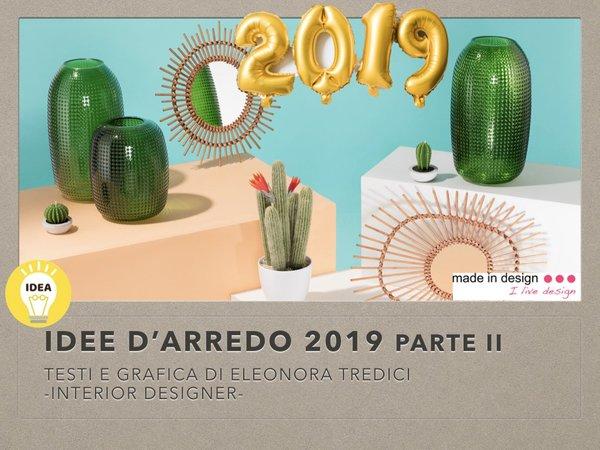 Idee d&#039;arredo 2019 (parte II)