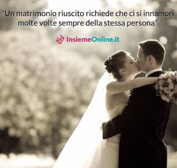 Un matrimonio riuscito